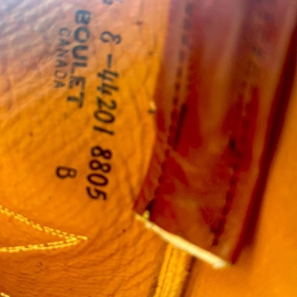 Men’s vintage  Boulet Cowboy Boots!!! Men’s 10.5 - Picture 5 of 7